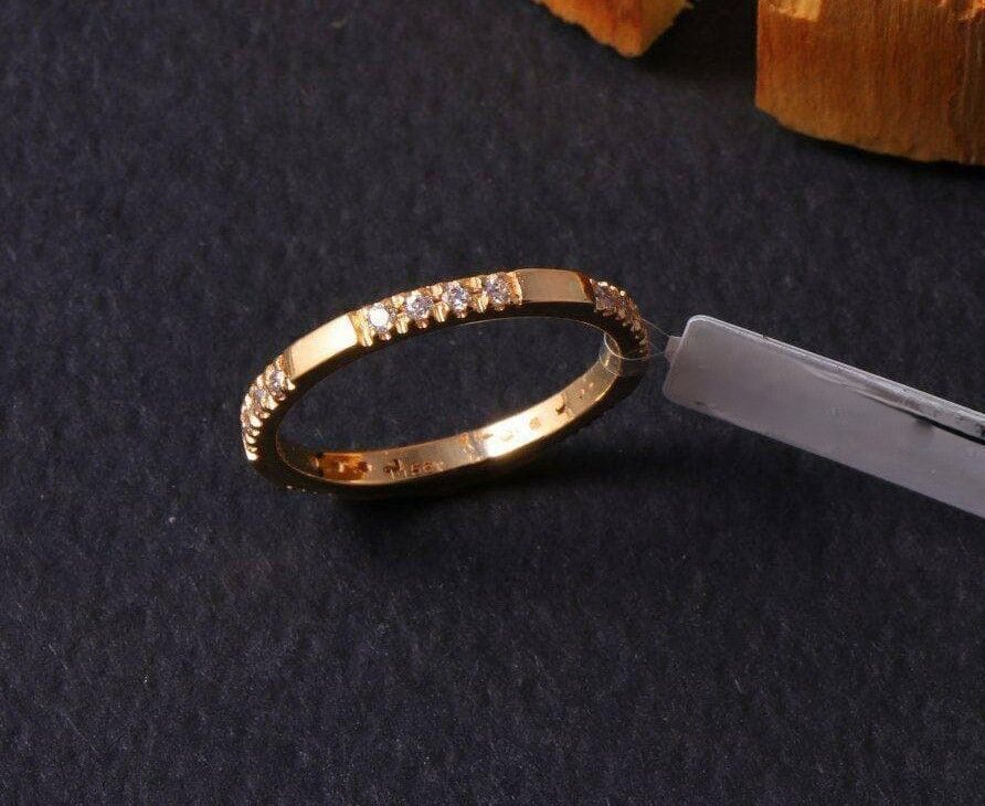 Delicate Minimal Ring 3D print model_5