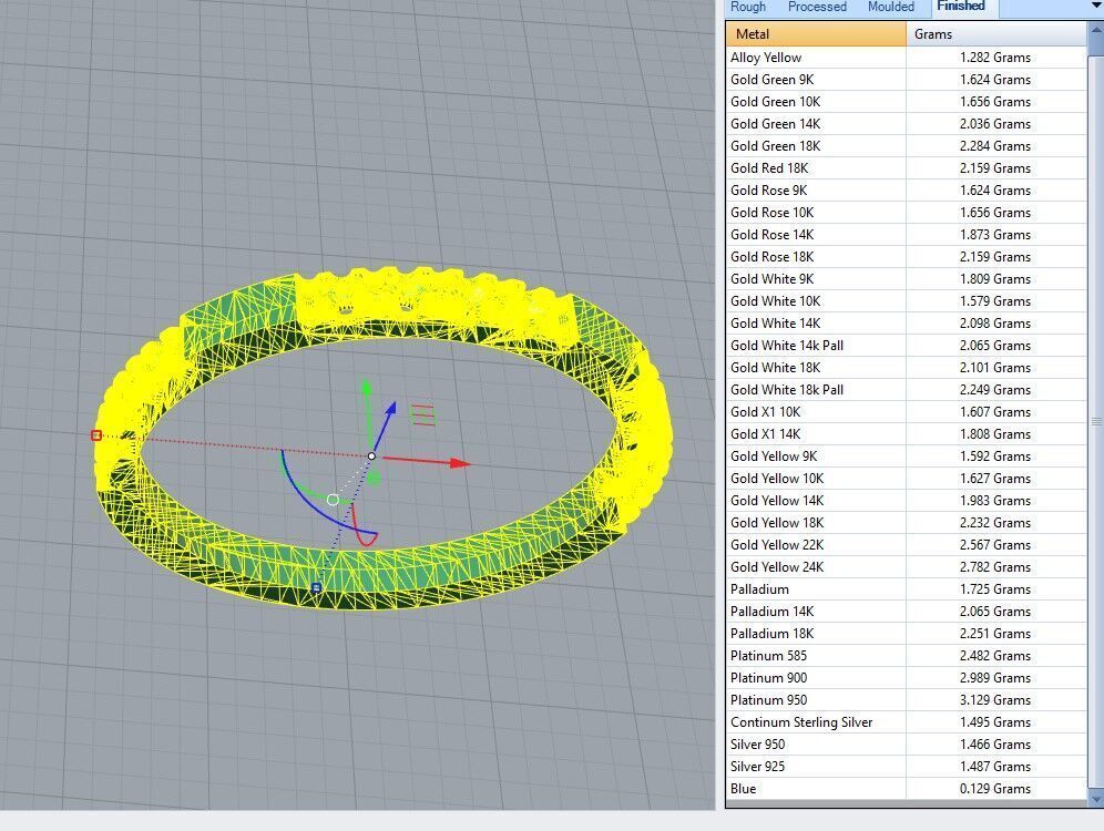 Delicate Minimal Ring 3D print model_4