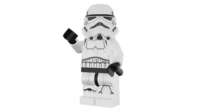 3D print minifigure - Imperial Stormtrooper