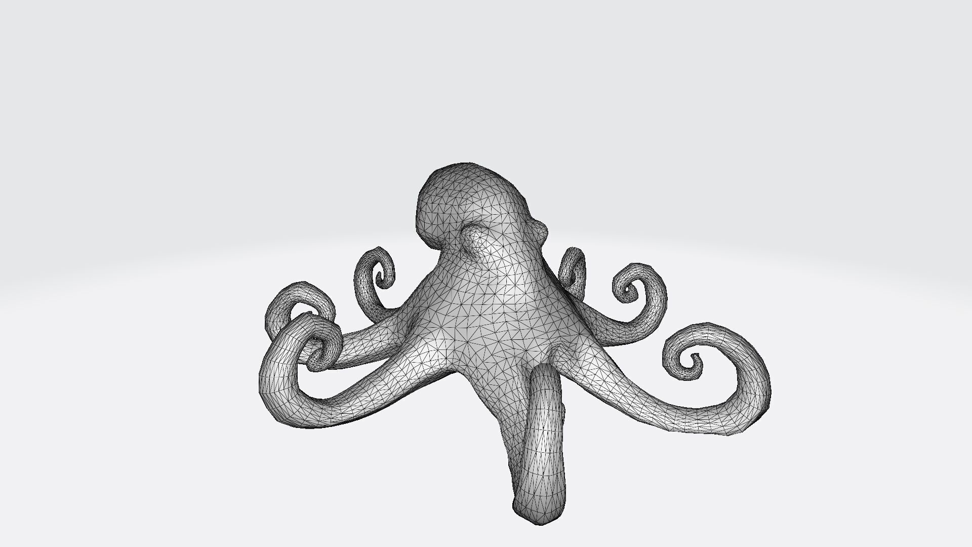 3d Render Tropical Octopas Life In The Underwater Ocean 3D model_7