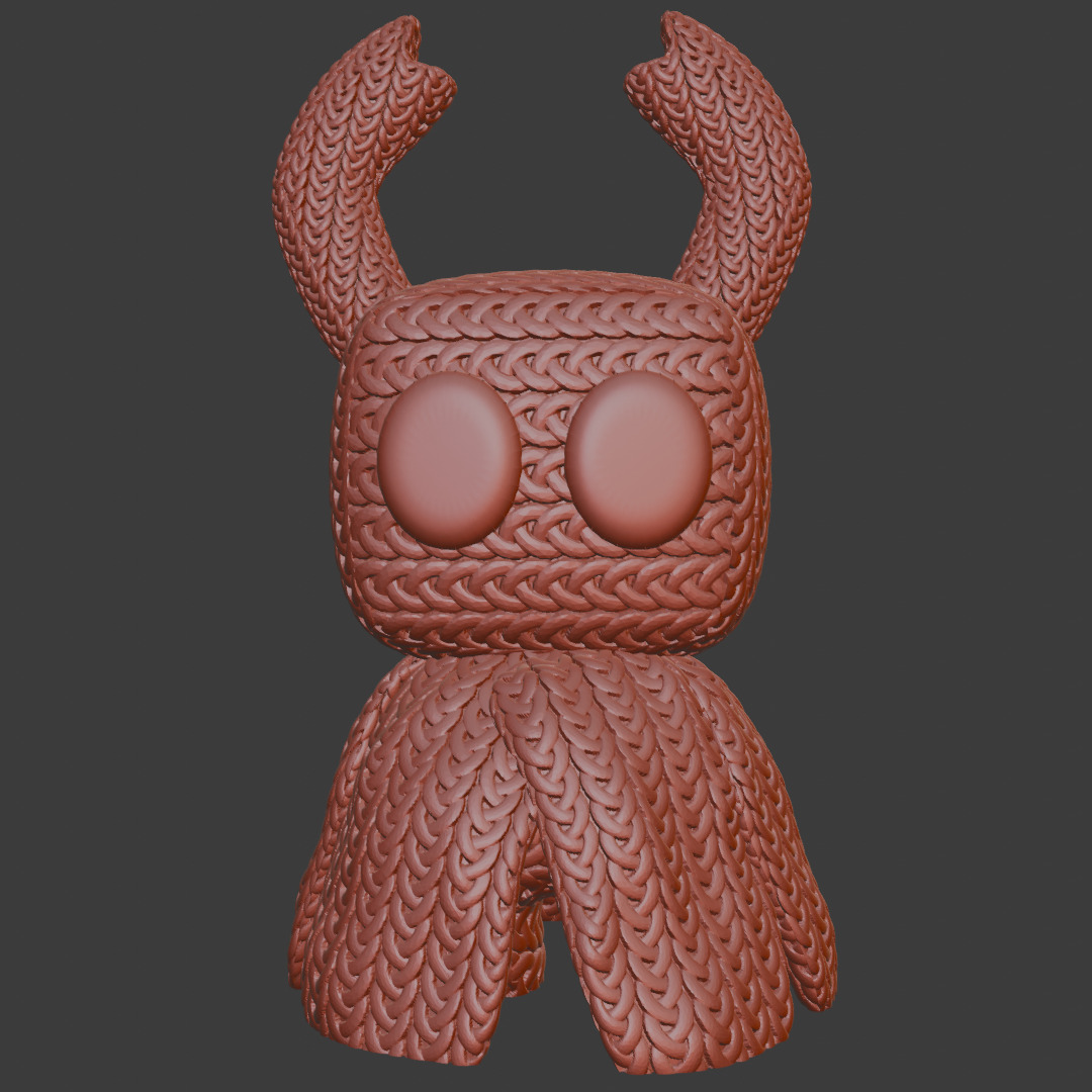 Knitted Hollow Knight 3D print model_3