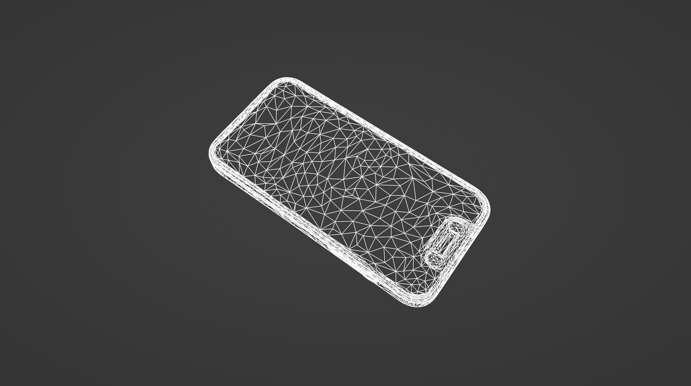 Sleek Modern Smartphone Blue Edition 3D model_9