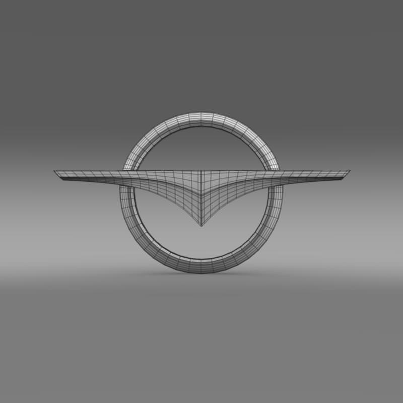 Haima Logo 3D model_6