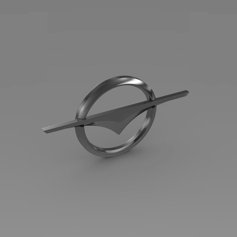 Haima Logo 3D model_5