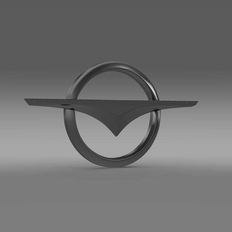 Haima Logo 3D model_2