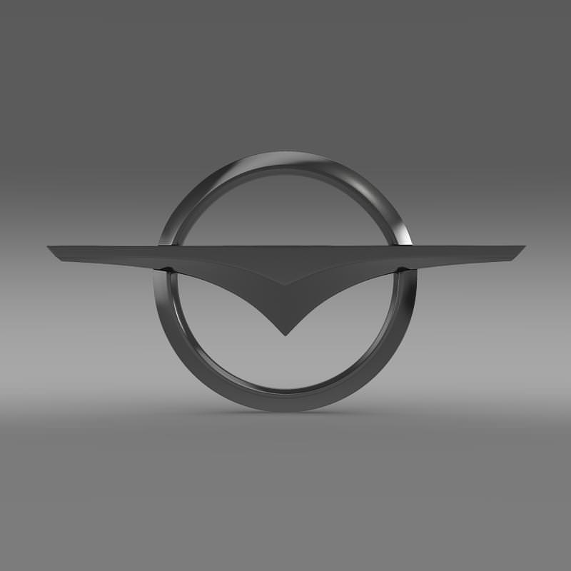 Haima Logo 3D model_1