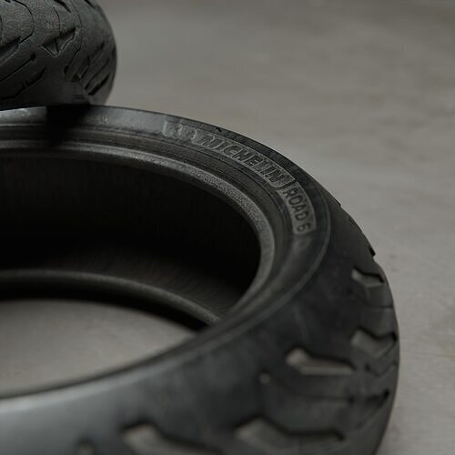 Michelin Road 6 Motorcycle Tires 3D model 3