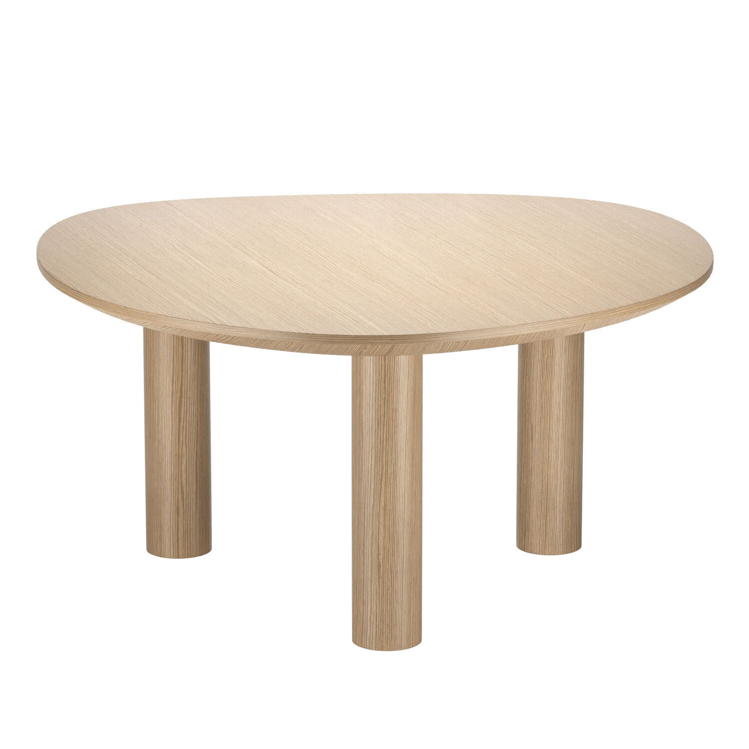 Dining Chair Filmore and Dining Table Lombardo 3D model_2