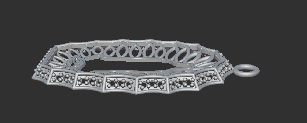 Virgin of Guadalupe 3D print model_6