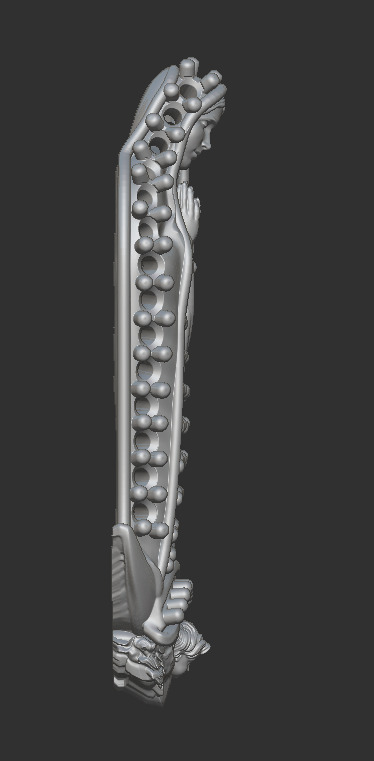 Virgin of Guadalupe 3D print model_8