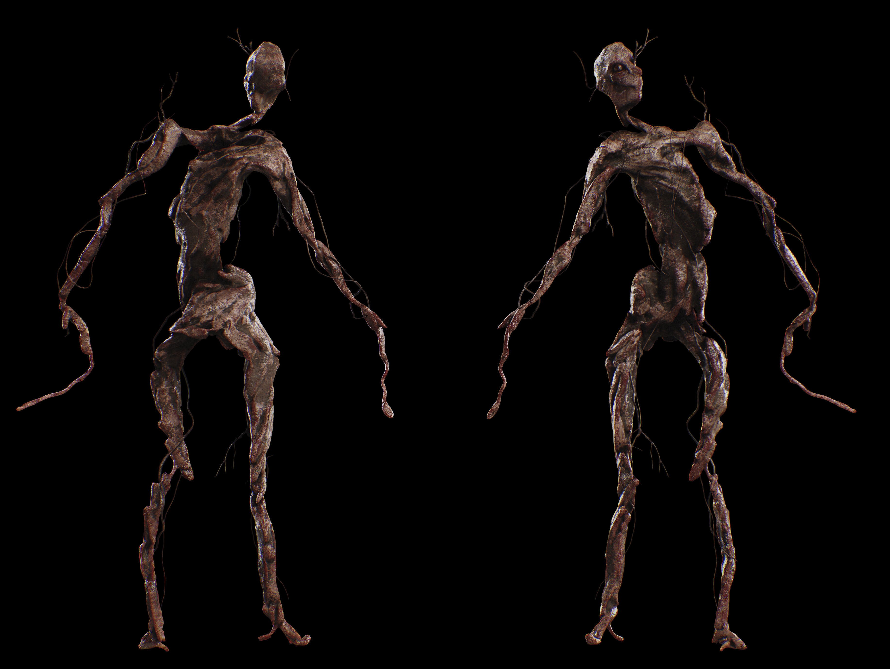 Horror Substance Low-poly 3D model_9