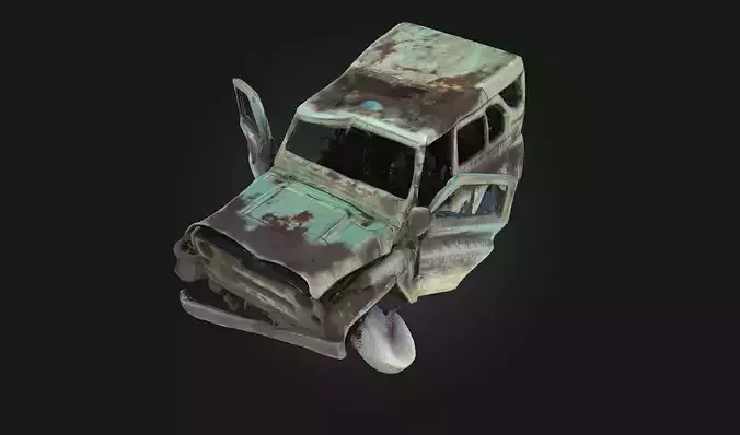 Abandoned Relic  Echoes of a Forgotten Age 3D model