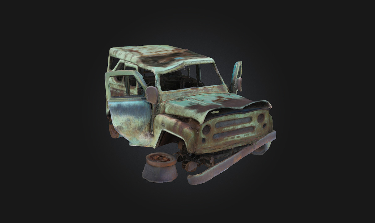 Abandoned Relic  Echoes of a Forgotten Age 3D model_6