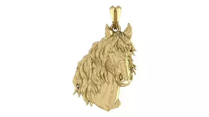Horse Pendant 02