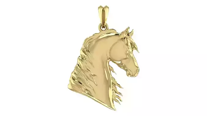 Horse Pendant 03