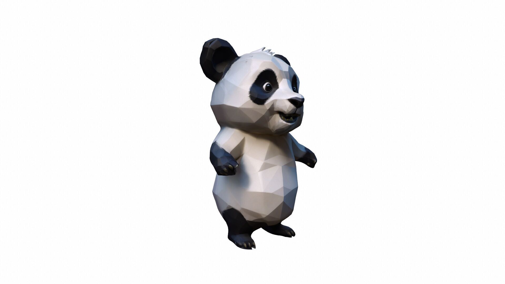 3d Render Giant Panda Bear 3D model_2
