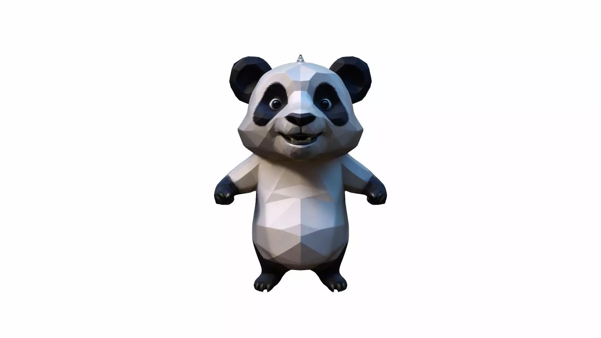 3d Render Giant Panda Bear 3D model_0