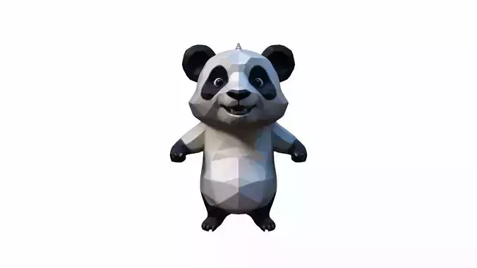 3d Render Giant Panda Bear 3D model