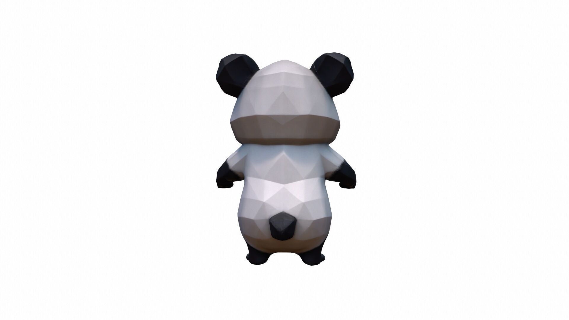 3d Render Giant Panda Bear 3D model_4