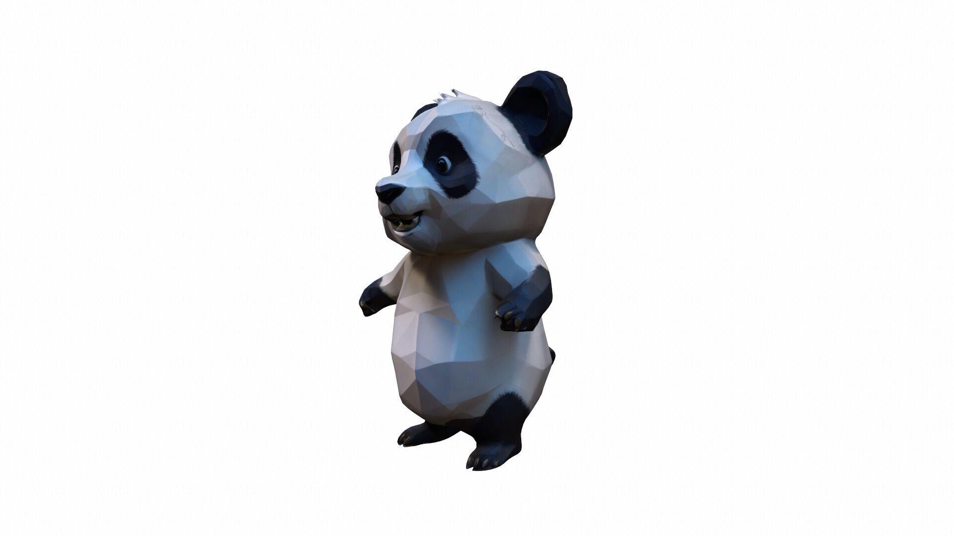 3d Render Giant Panda Bear 3D model_6