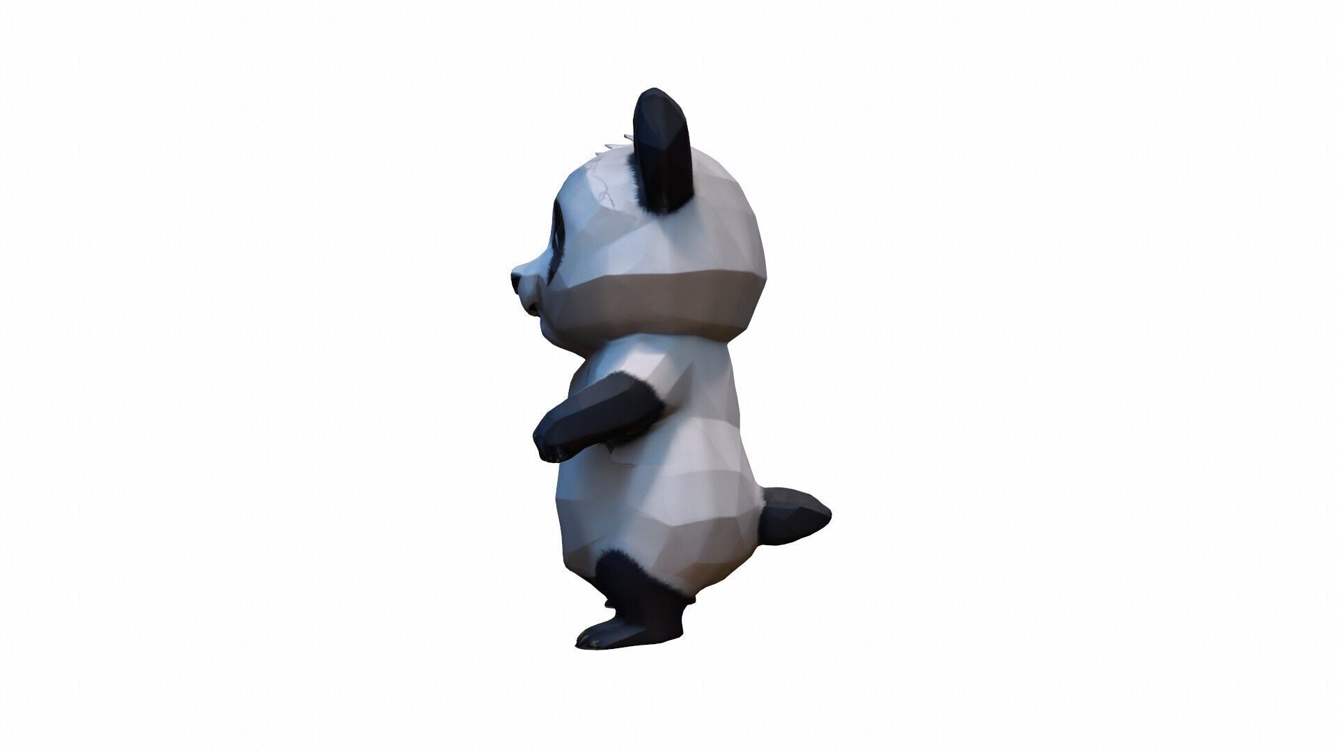 3d Render Giant Panda Bear 3D model_5