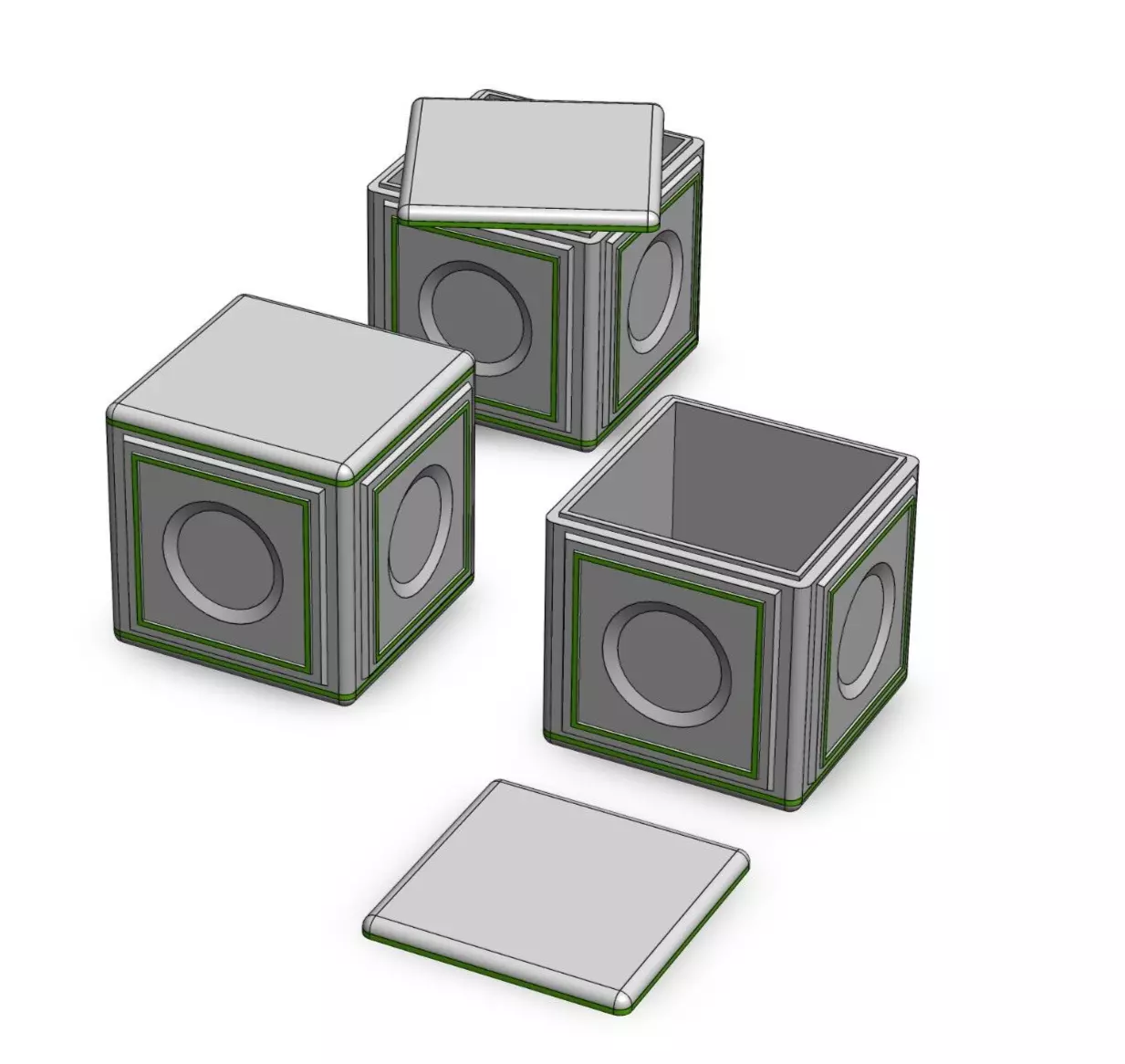 Custom Star Wars Clone Wars Crates 3D print model_0