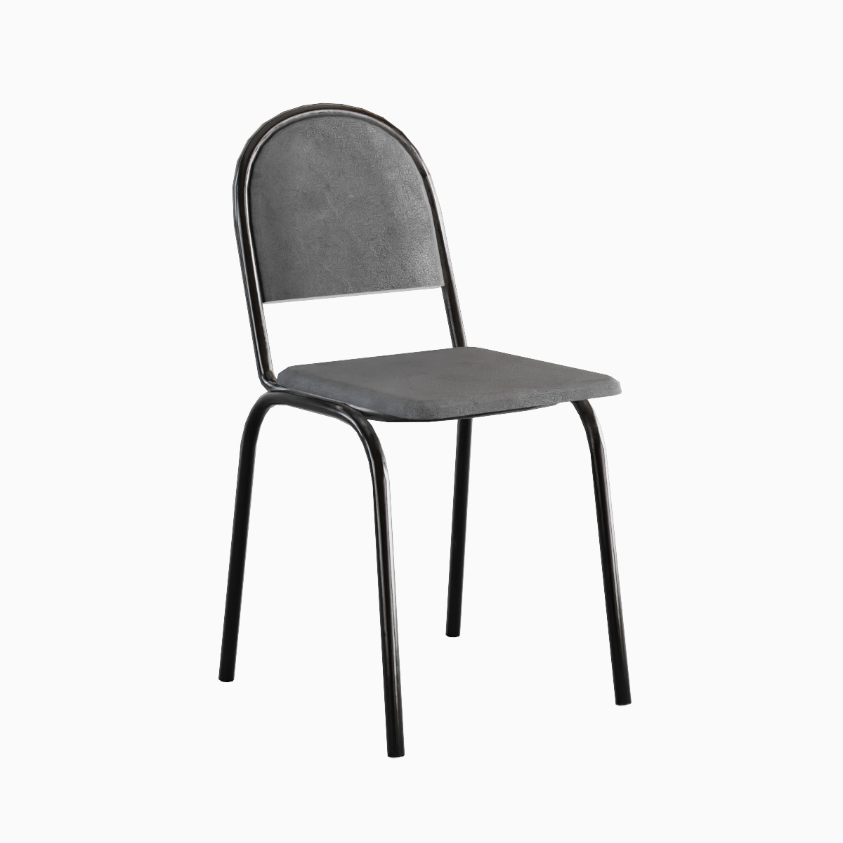 Office Chair 03 Low-poly 3D model_3