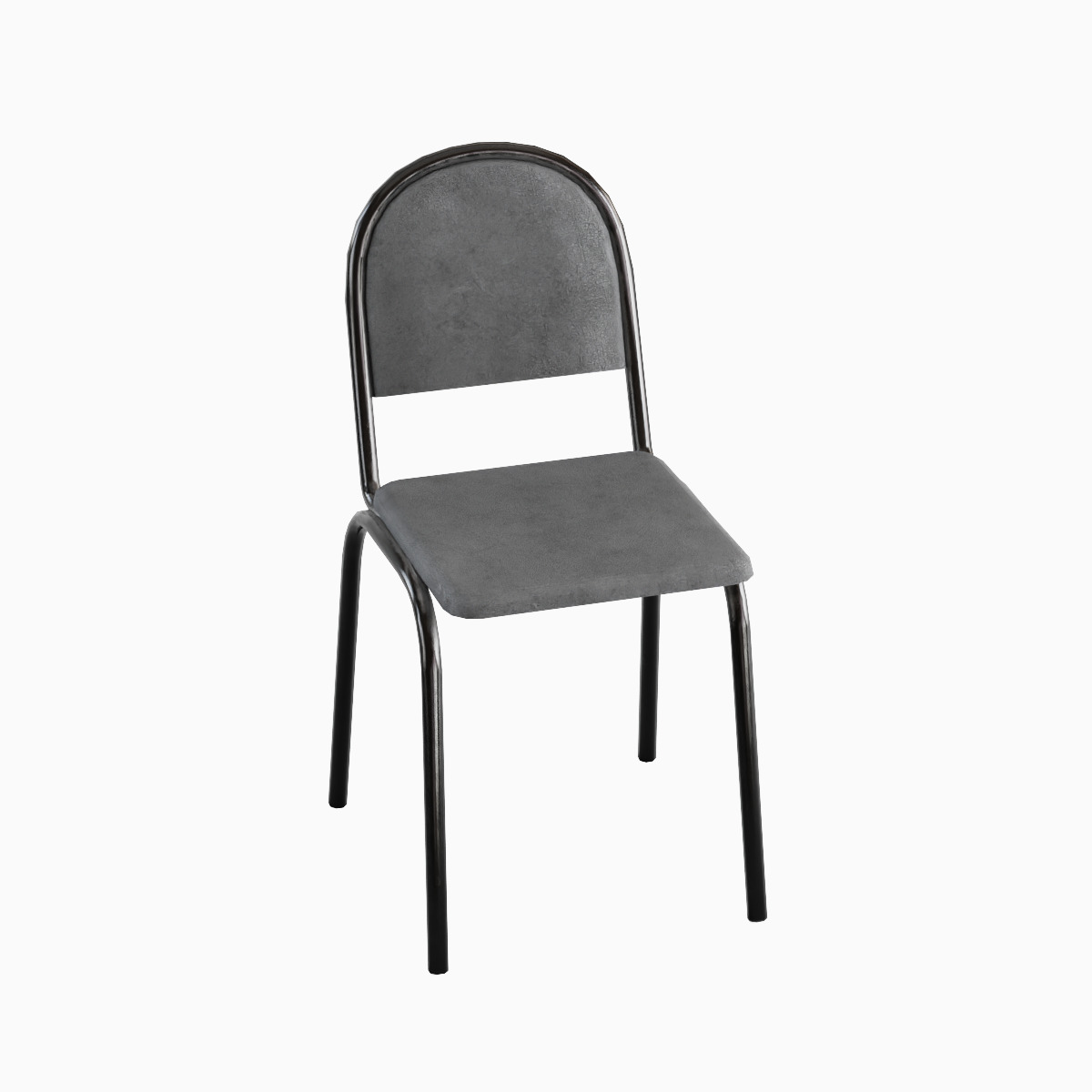 Office Chair 03 Low-poly 3D model_4