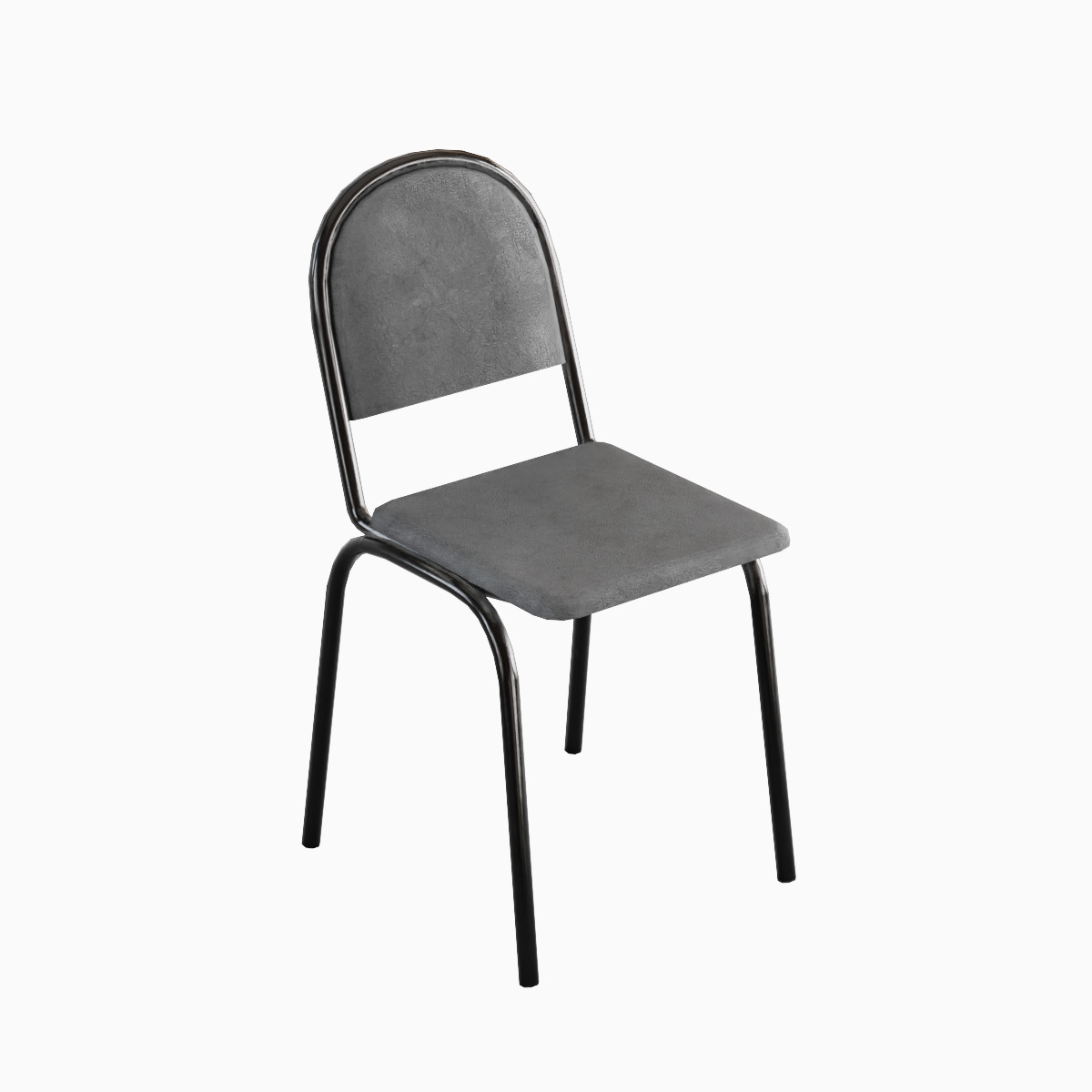Office Chair 03 Low-poly 3D model_5
