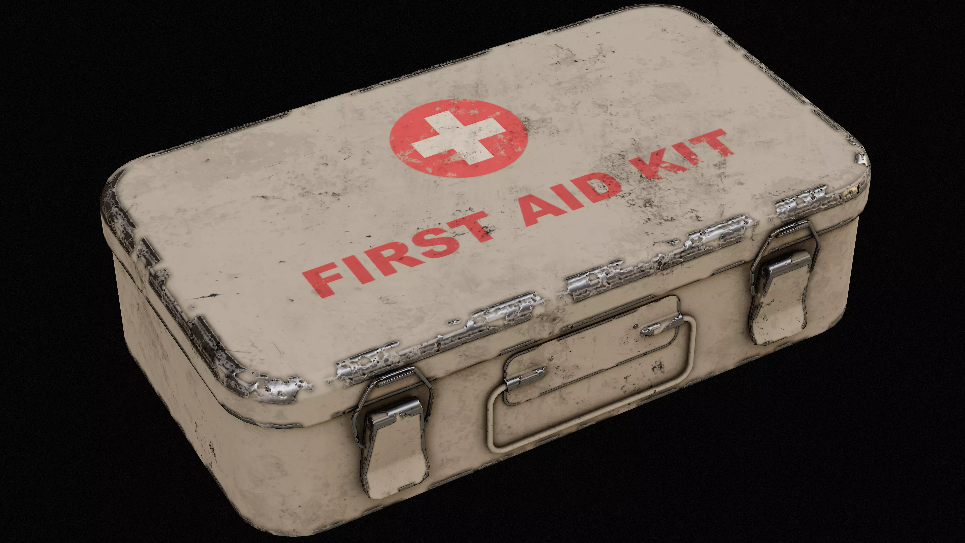 Med Kit  Game Ready Low-poly 3D model_0