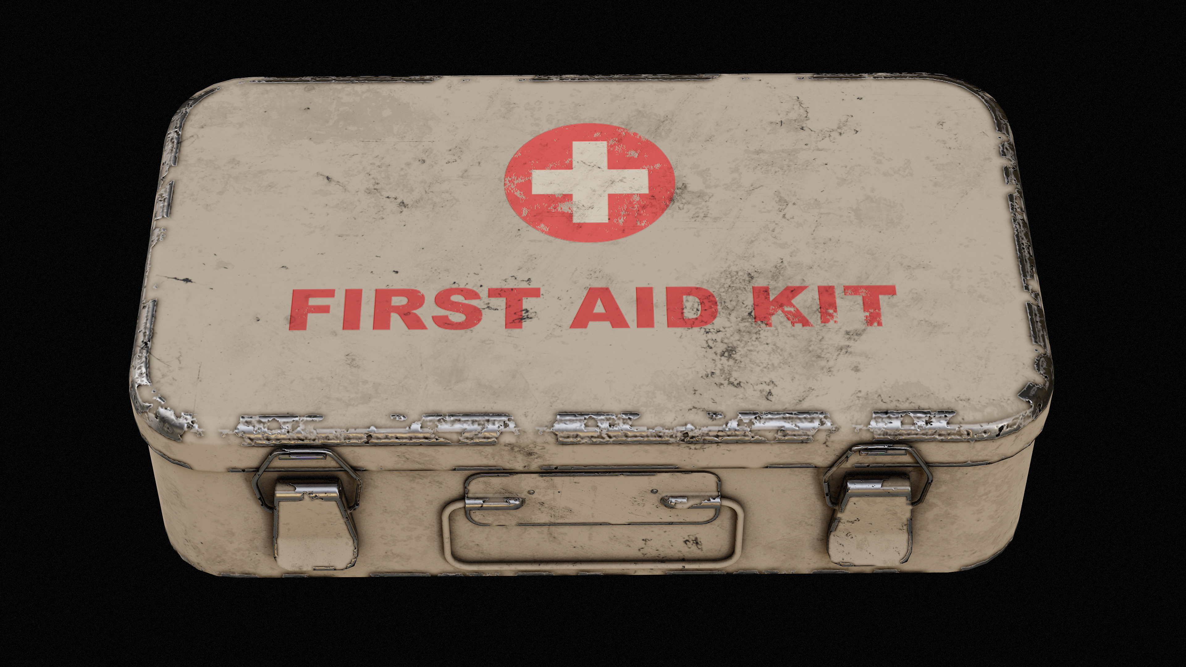 Med Kit  Game Ready Low-poly 3D model_2