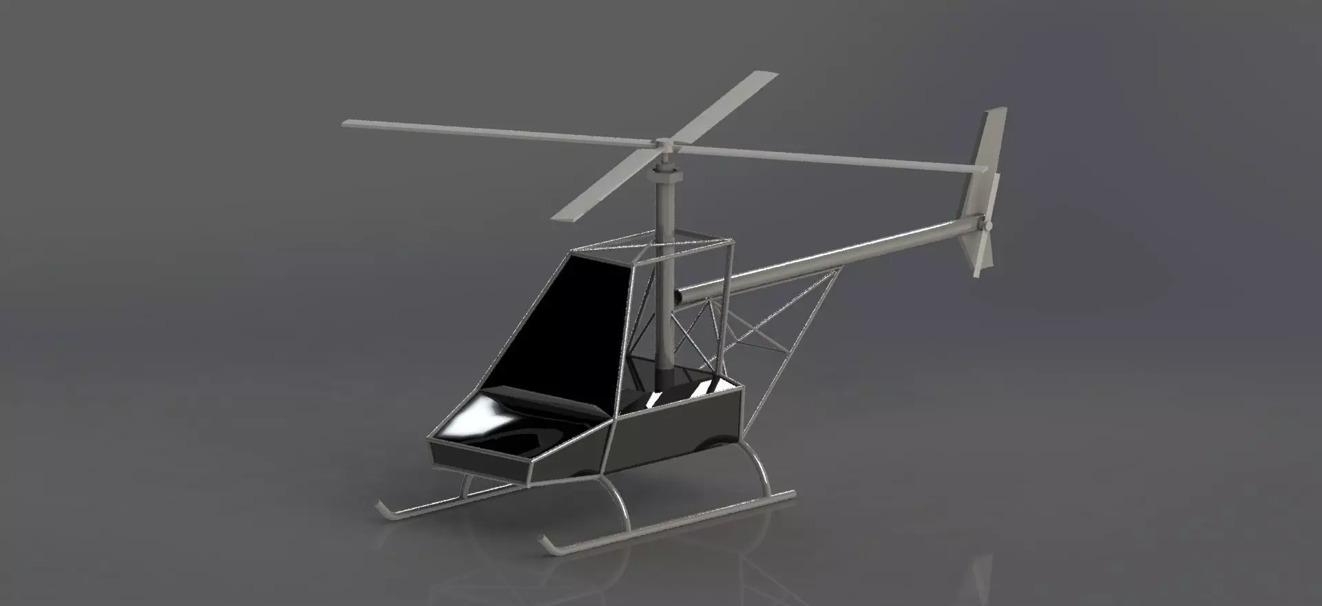 Helicopter 3D 3D print model