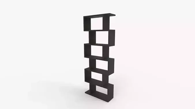 Hermoth Geometric Bookcase