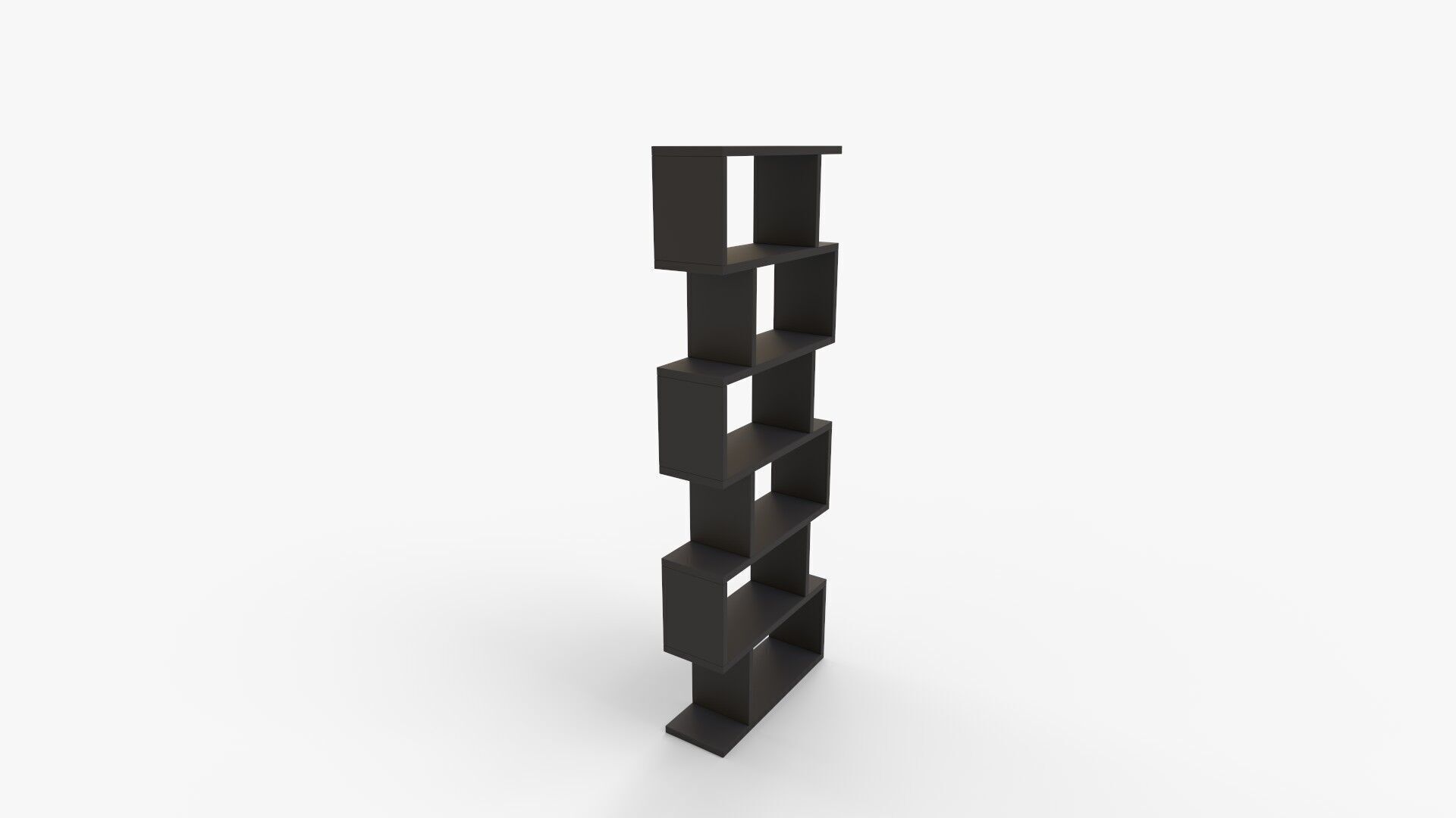 Hermoth Geometric Bookcase 3D model_6