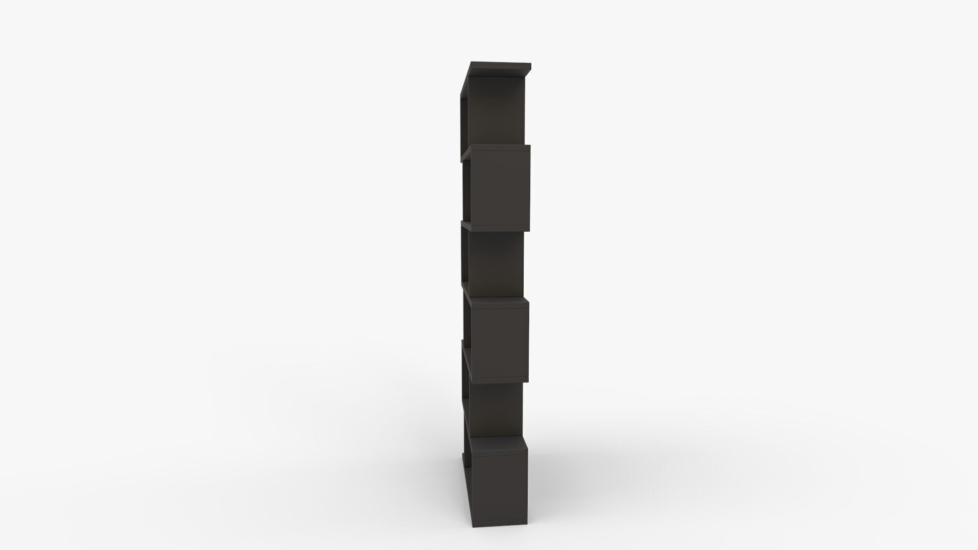 Hermoth Geometric Bookcase 3D model_1
