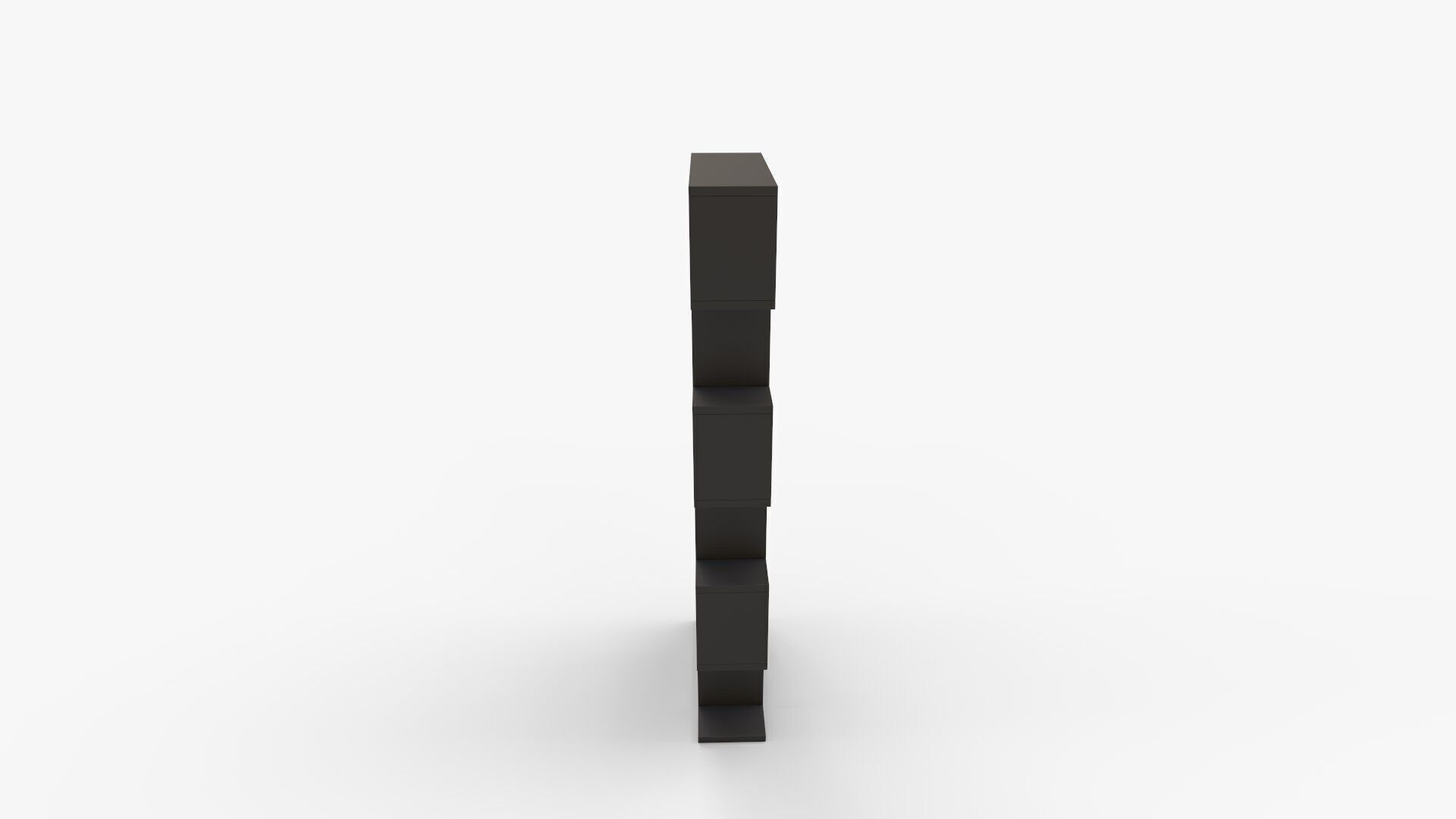 Hermoth Geometric Bookcase 3D model_5