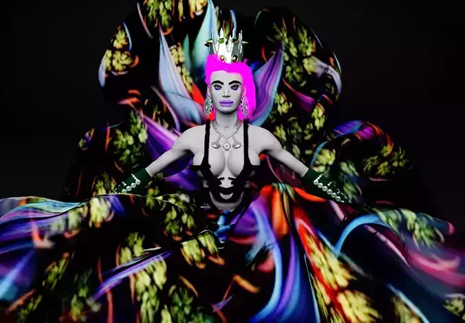 Clarissa princess 3D model