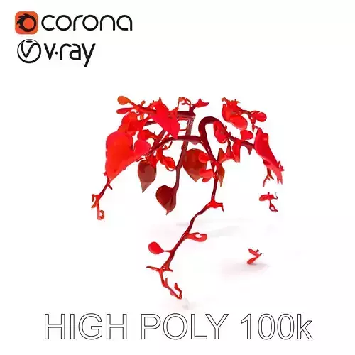 Vibrant Red Vine Model Pack for Diverse Environments