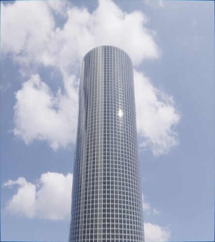 Parametric Building 1b9 3D model 5