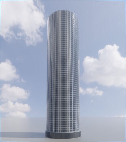 Parametric Building 1b9 3D model 3