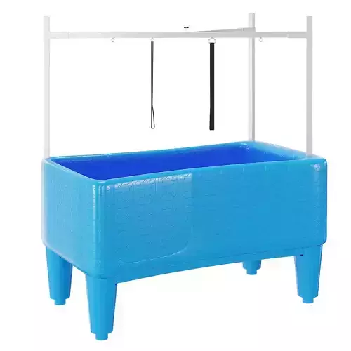 Bath Komondor for washing animals stationary