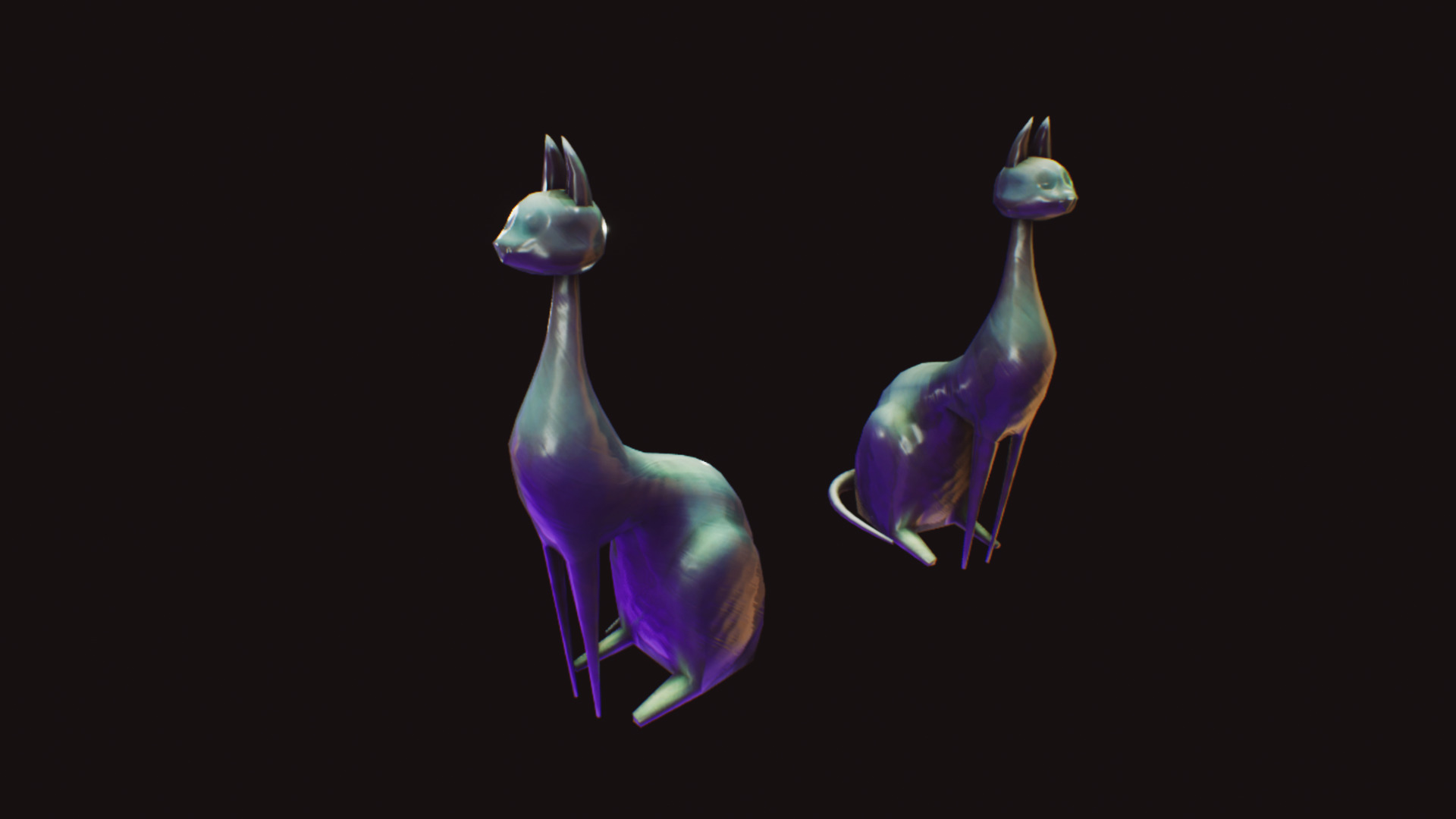 Stylized  Halloween  Pack 01 Low-poly 3D model_8