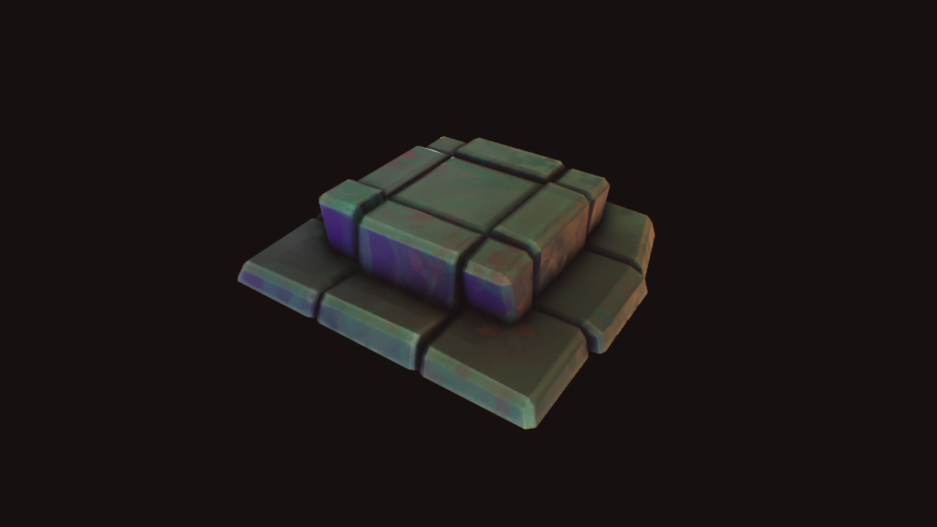 Stylized  Halloween  Pack 01 Low-poly 3D model_11