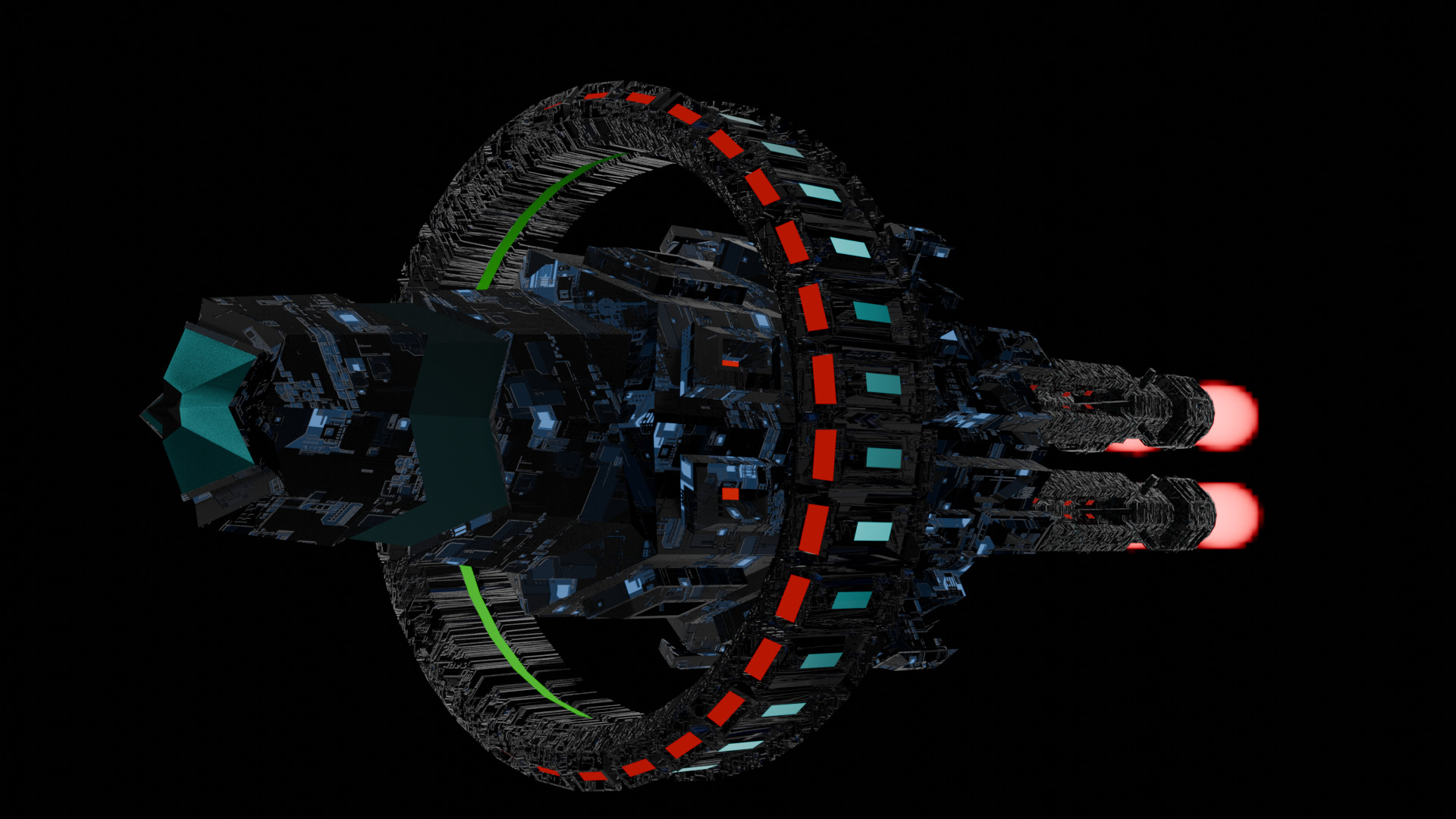 Oblivion Spire Low-poly 3D model_9