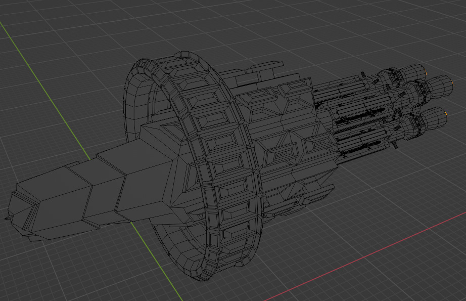 Oblivion Spire Low-poly 3D model_1
