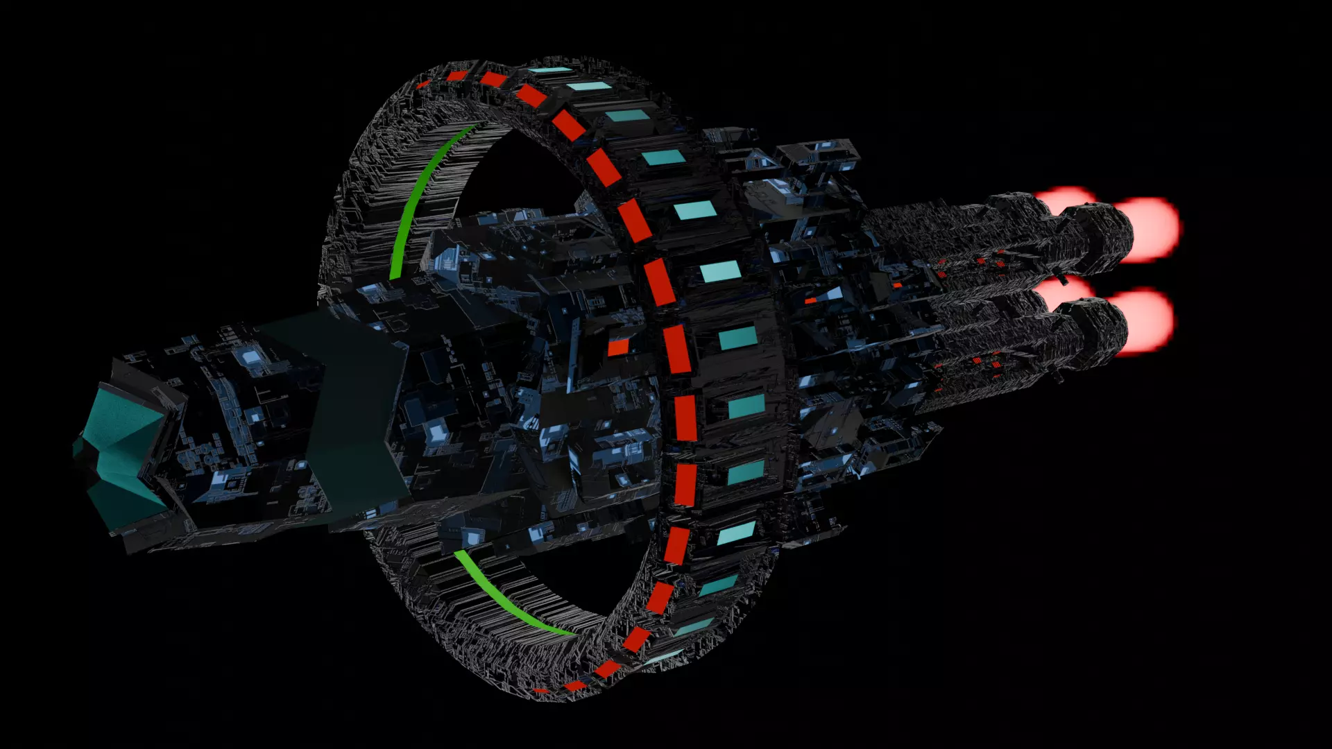 Oblivion Spire Low-poly 3D model_0