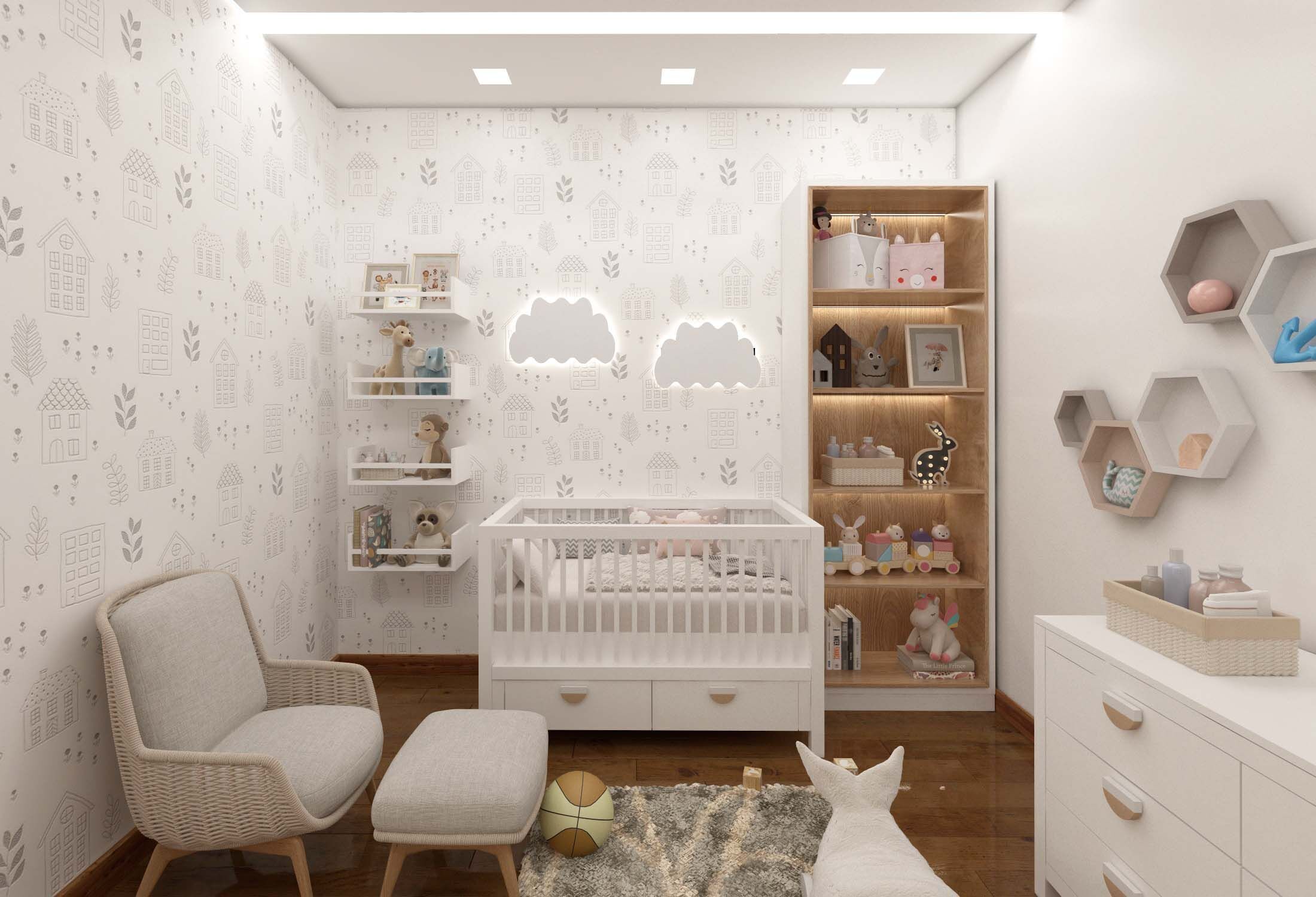 kid bedroom 3d model Low-poly 3D model_2