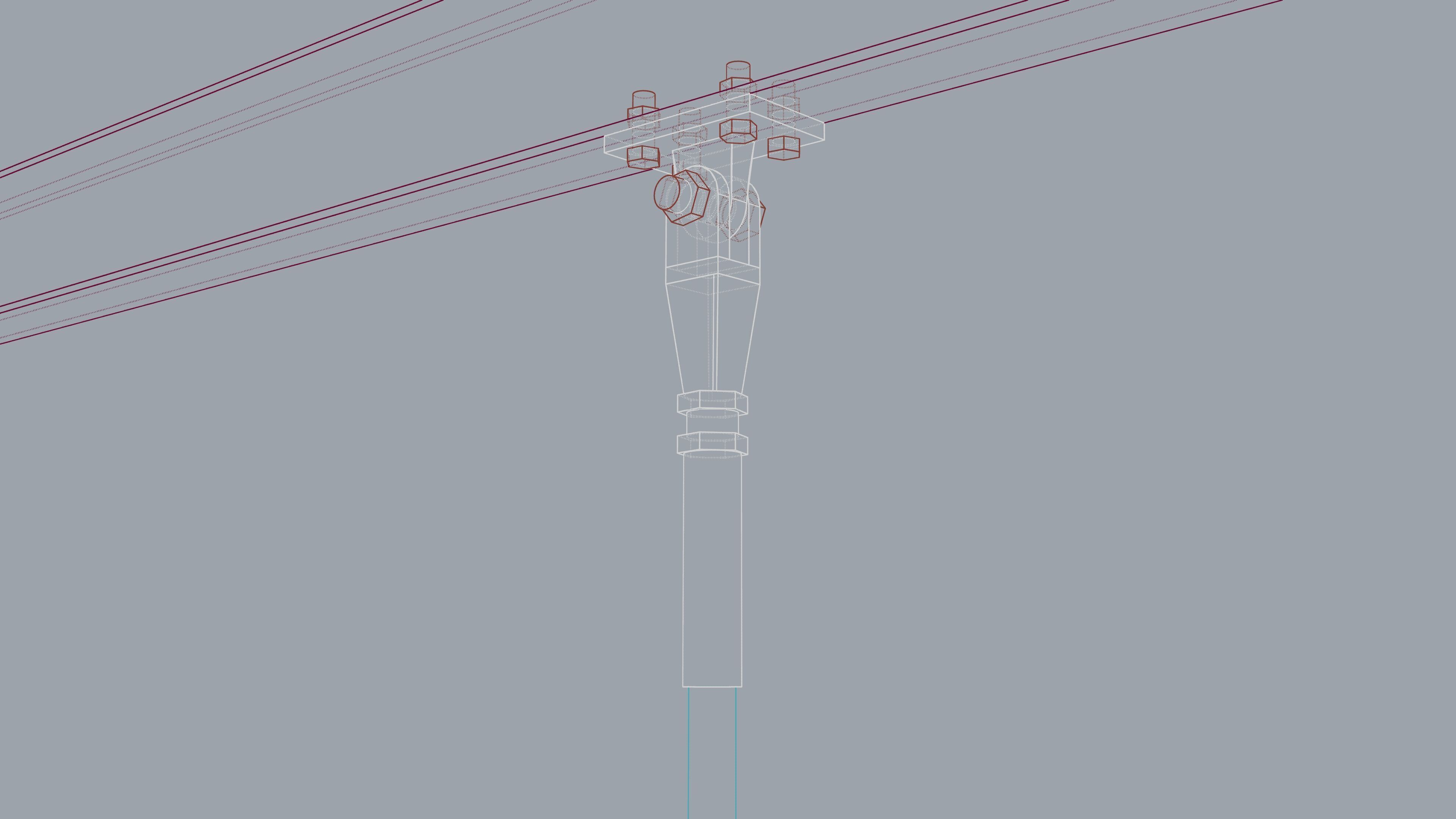 Steel Cable Connector 3D model_11