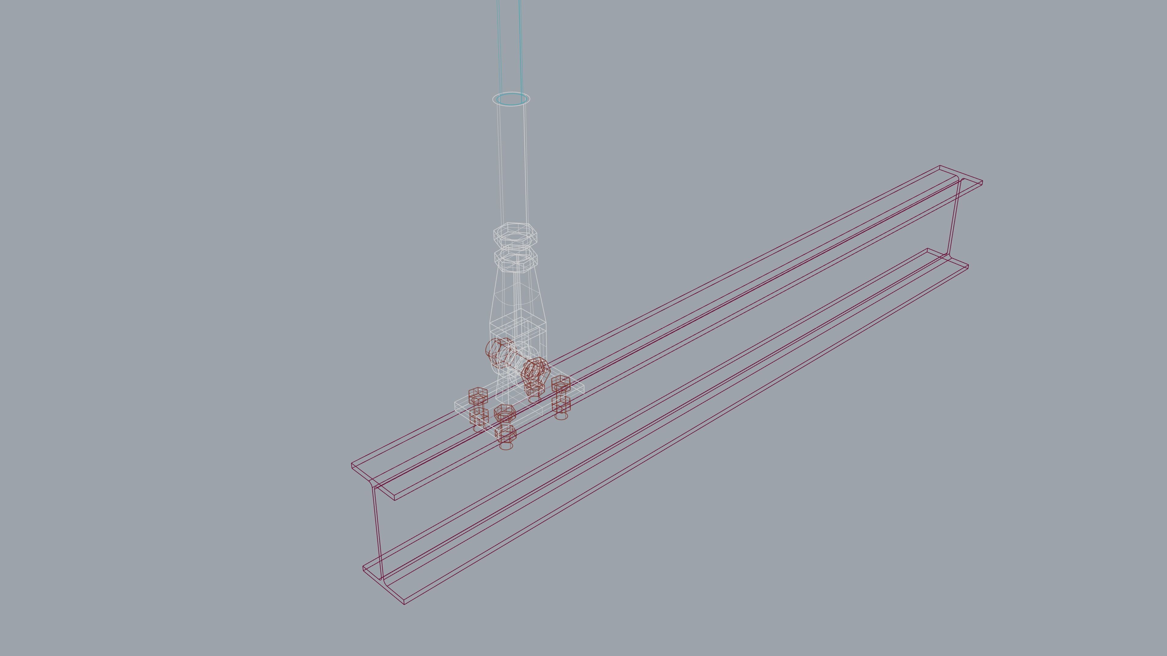 Steel Cable Connector 3D model_8