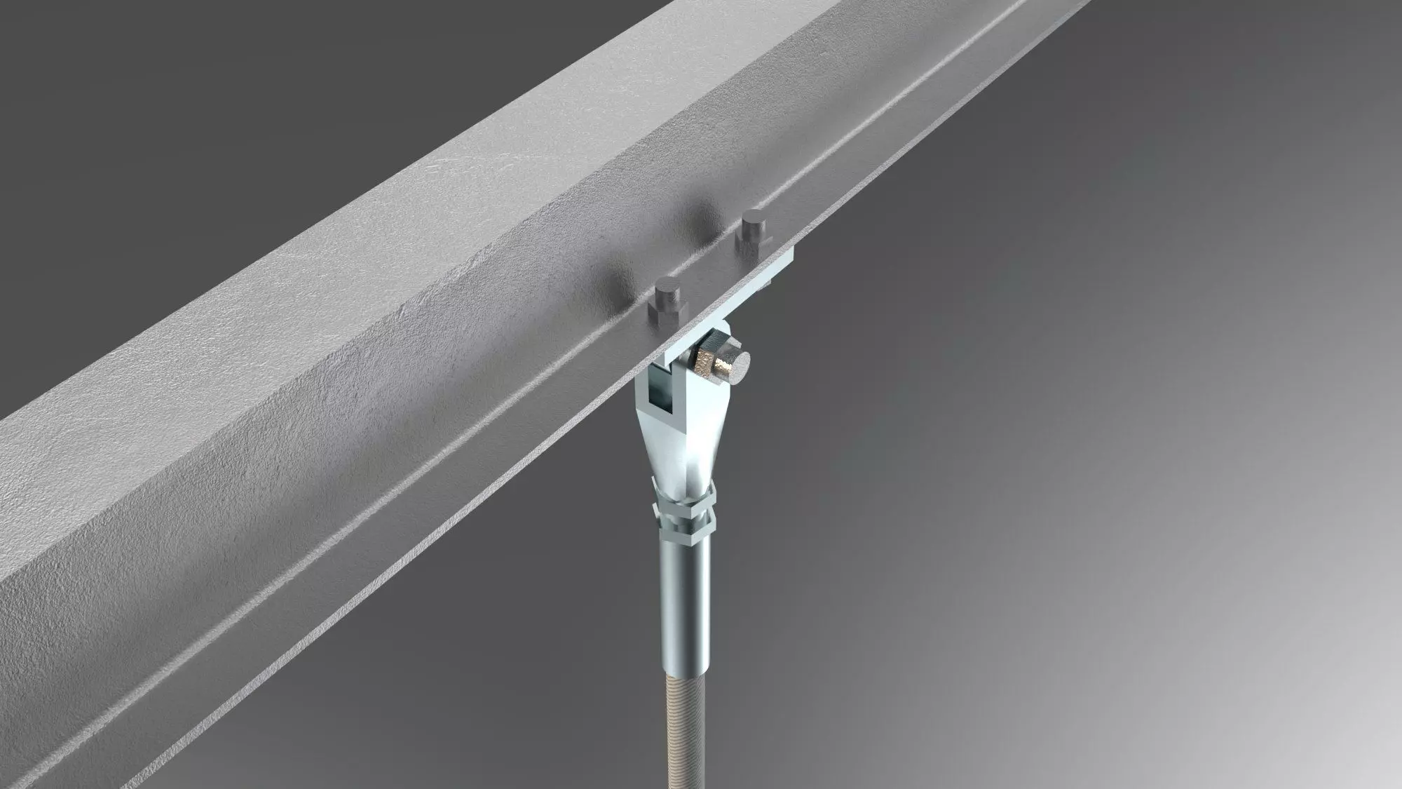 Steel Cable Connector 3D model_0